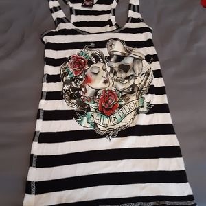 Lucky 13 racer back tank